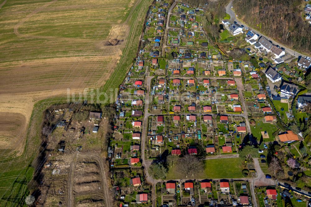 Luftbild Hetterscheidt - Wohngebiet einer Einfamilienhaus- Siedlung in Hetterscheidt im Bundesland Nordrhein-Westfalen, Deutschland